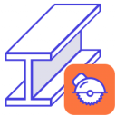 Резка двутавра